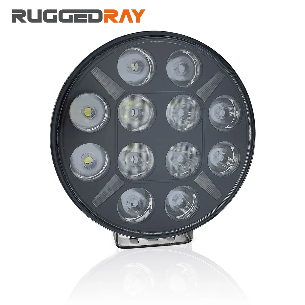 TC-R120B 9" LED driving light with DRL — RuggedRay