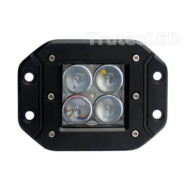 TC1220F-4D-20W Flush-mount 3" LED pod — RuggedRay