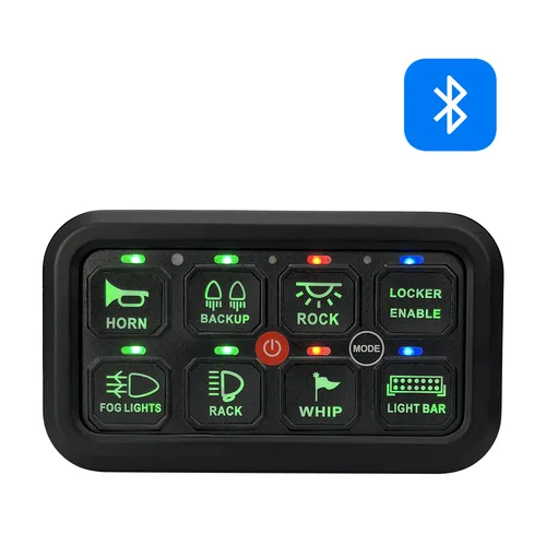 TC-SW8 8-Way Programmable Switch Panel — RuggedRay